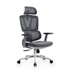 3D armrest mesh swivel chair