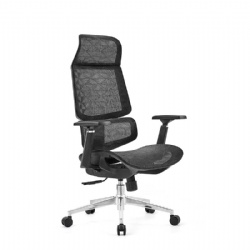 3D armrest high back mesh swivel chair