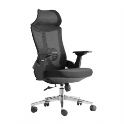 Pp armrest high back fabric seat swivel chair