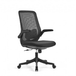 Pp height adjustable armrest middle back mesh swivel chair