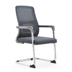 Low back breathable visitor meeting chair for office