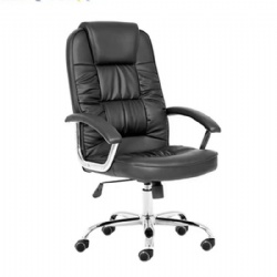 Middle  back comfortable pu swivel chair for office